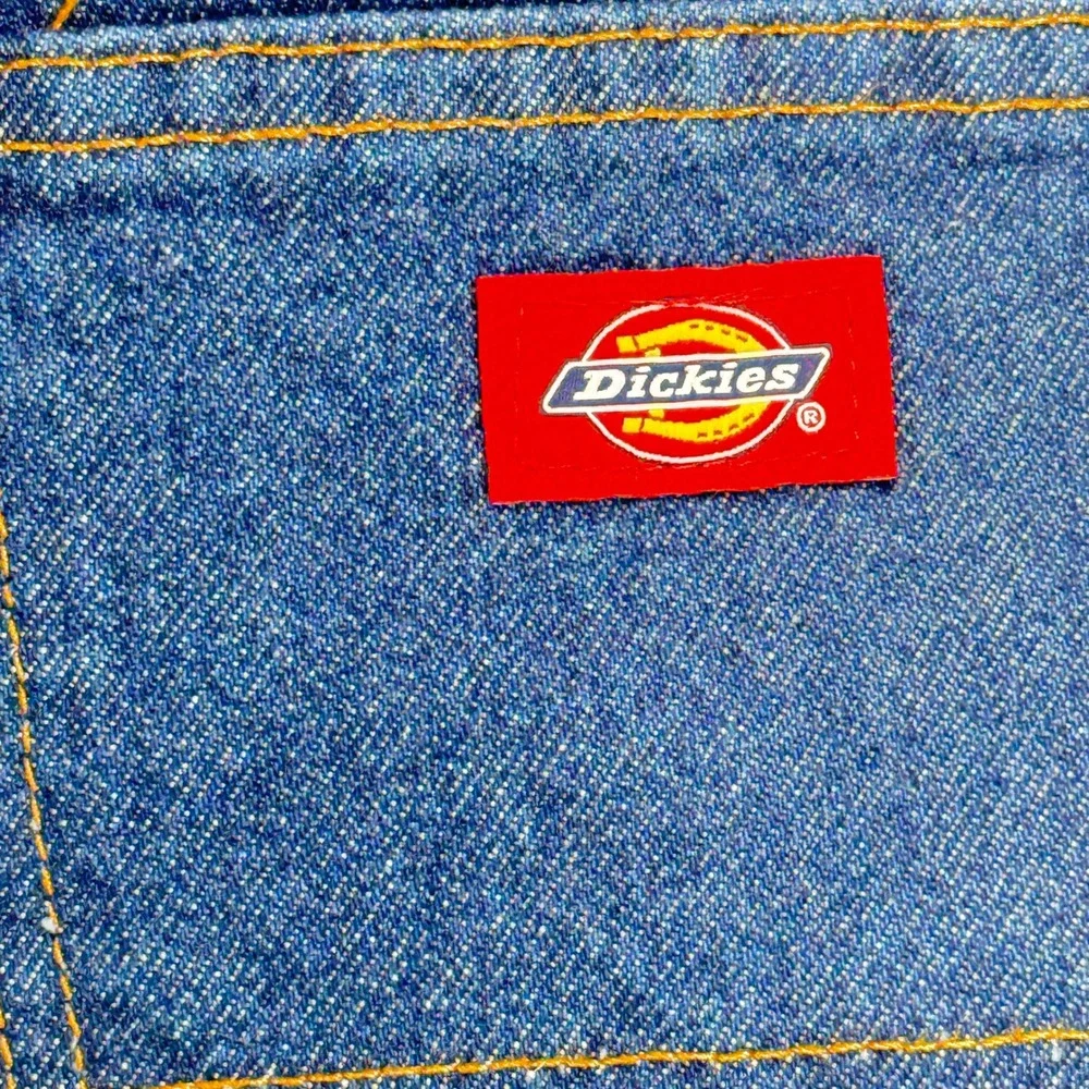 Dickies Jeans Mens 40x36 Blue 100% Cotton Regular Fit Straight Leg C993RNB